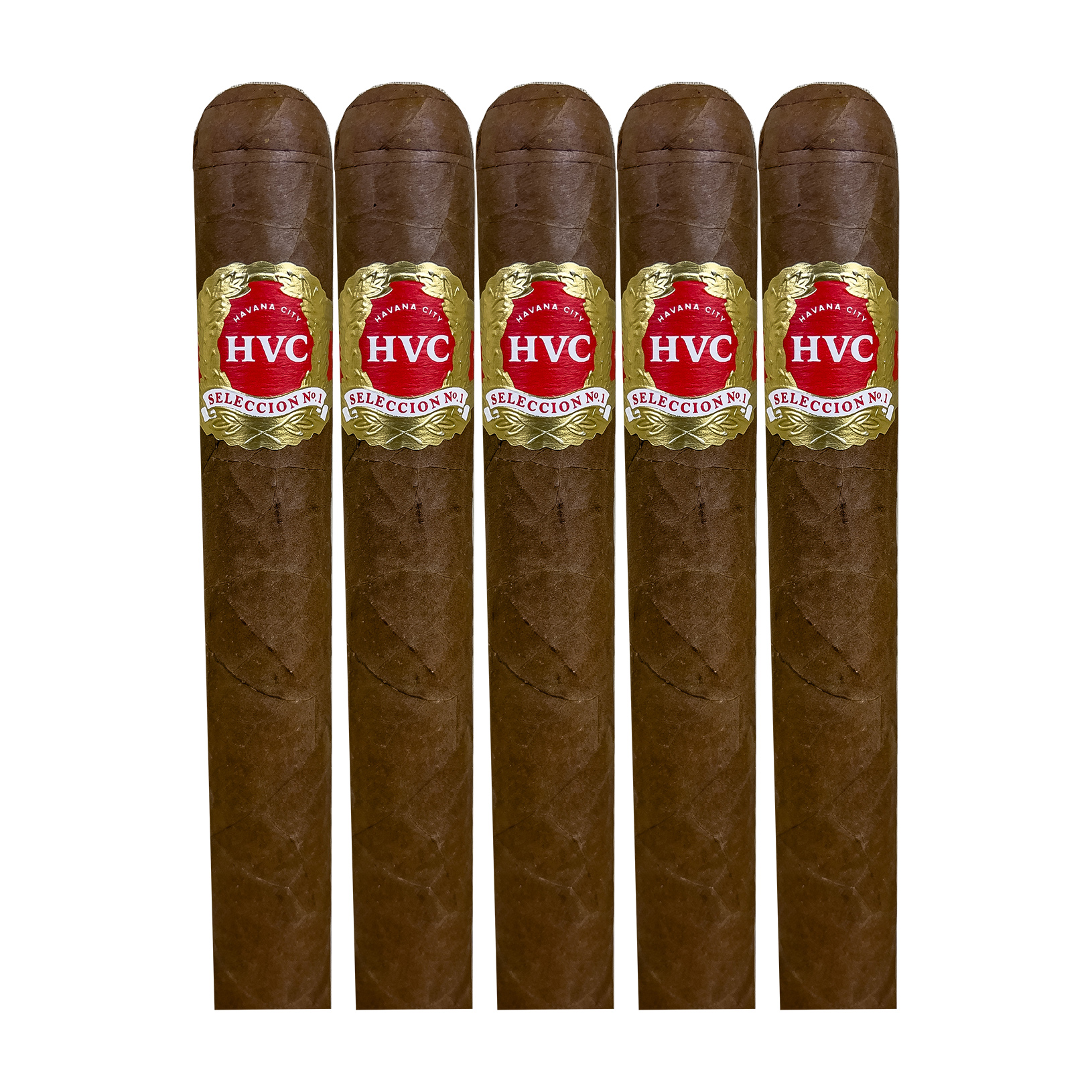 HVC Seleccion #1 Poderosos Natural Cigar - 5 Pack